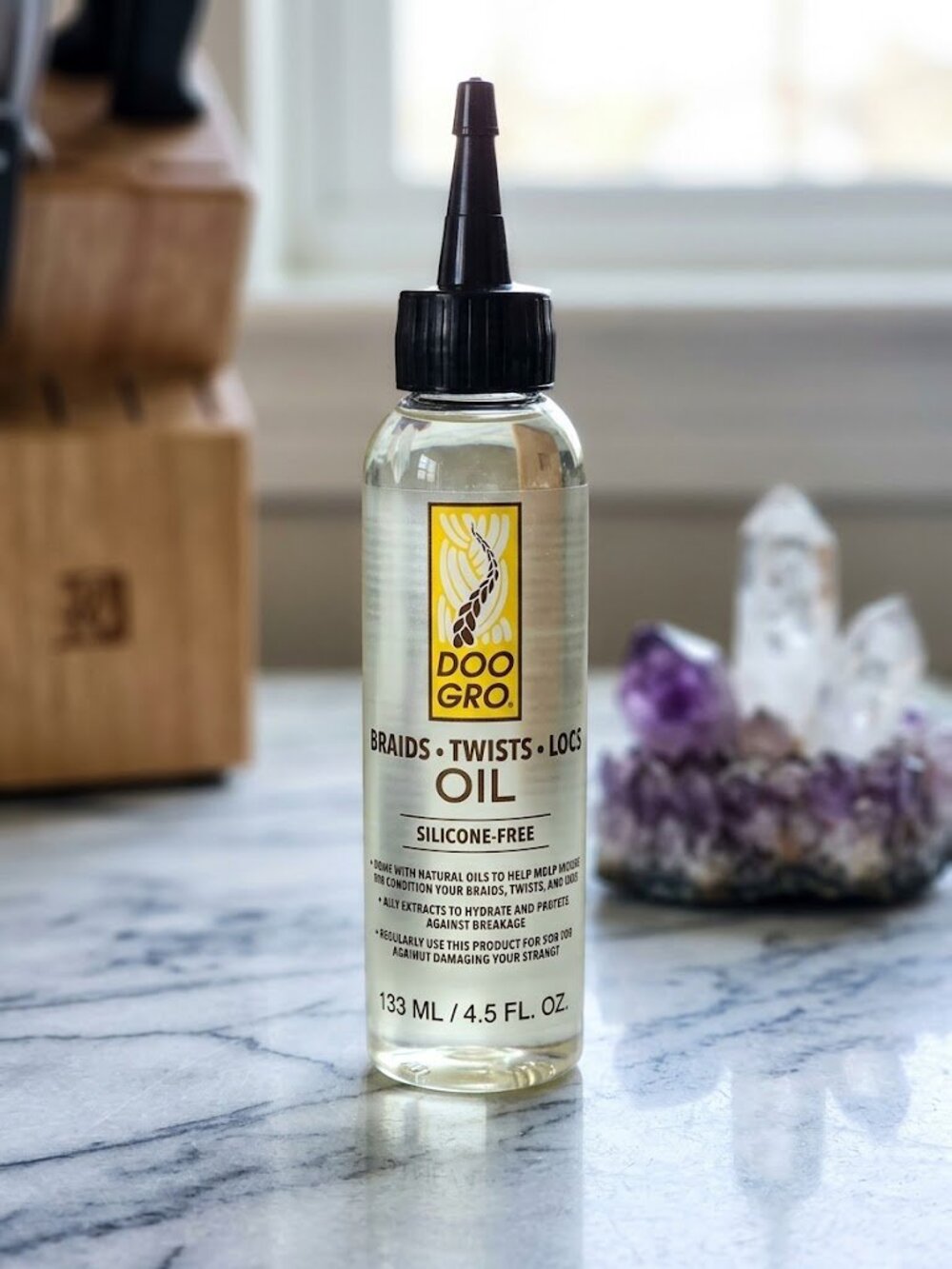 Doo Gro Braids Twists Locs Oil Silicone-Free Hair Treatment
